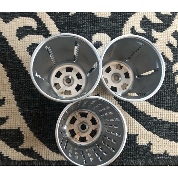 Saladmaster Veggie Shredder Cutter Cones Food Processor Replacement Blades X 3 - Picture 4 of 4